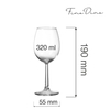 Kieliszek do wina, 320 ml | FINE DINE, Volare Banquet