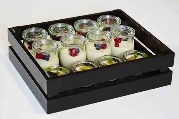 Skrzynka do serwowania 350x290x105 mm, z drewna | APS, Superbox