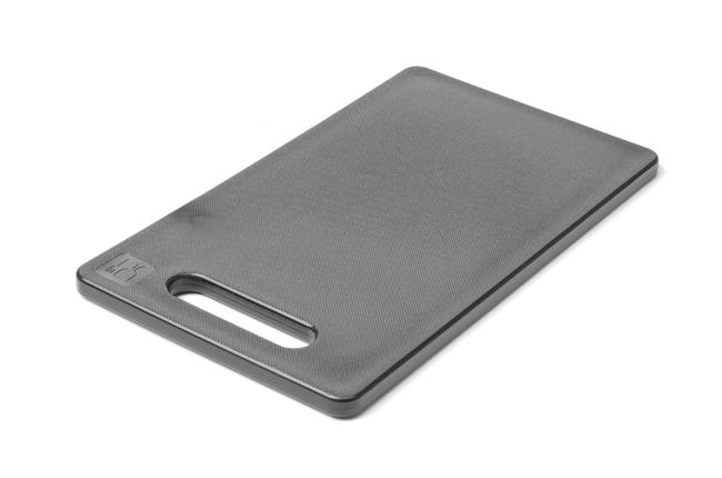 Deska do krojenia uniwersalna z uchwytem, 250x150x10 mm, czarna | HENDI, 826478