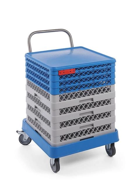 Wózek z uchwytem na kosze 500×500 mm do zmywarki, 575x545x920 mm | HENDI, 877197