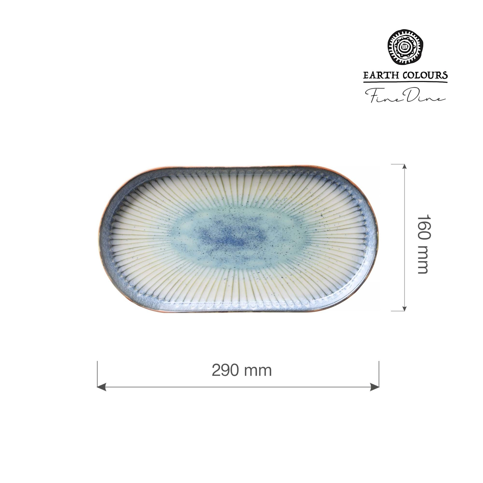 Talerz owalny, 300x160 mm | FINE DINE, Galaxy