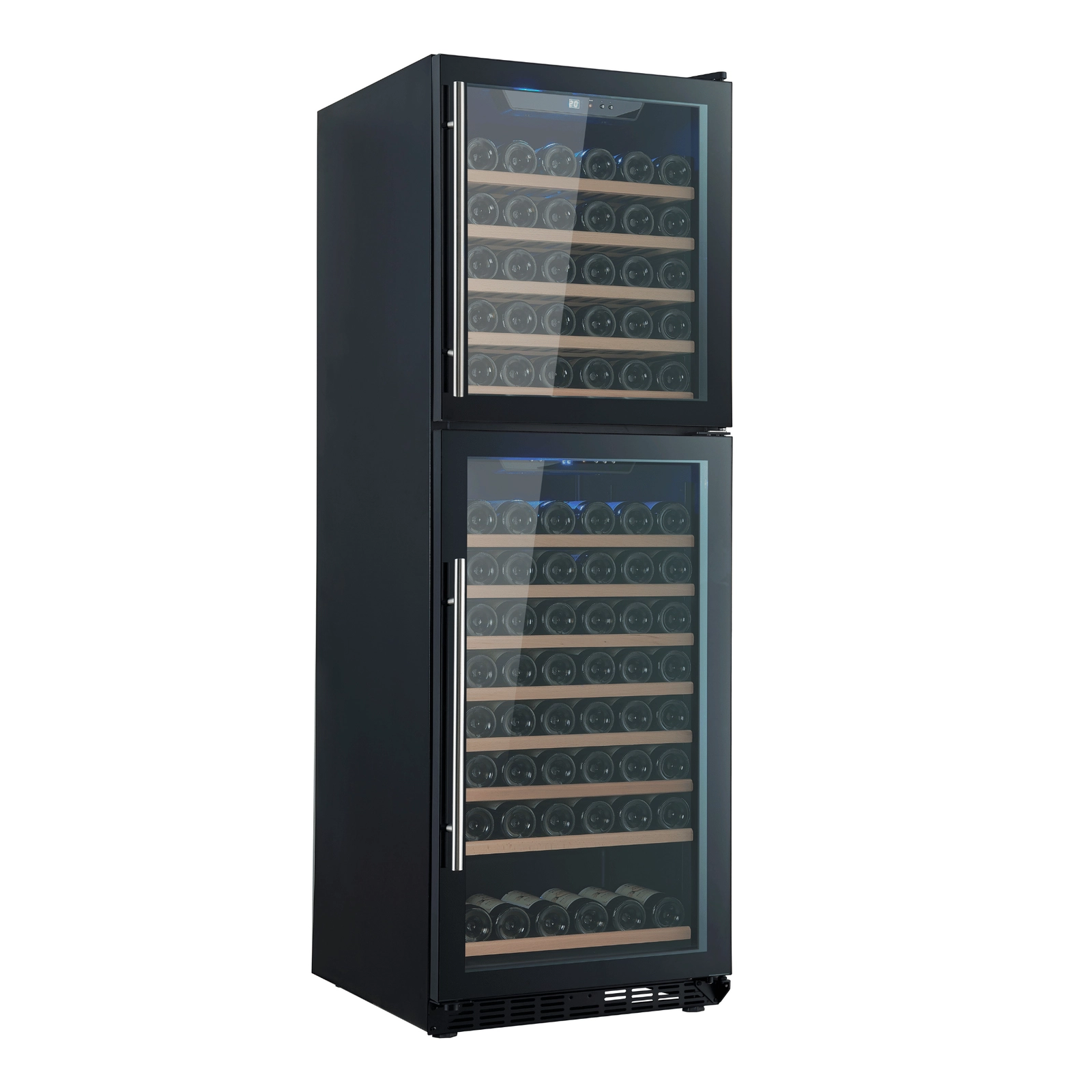 Chłodziarka do wina, 450 l, czarna, 680×595×1805 mm | BARMATIC, 237748