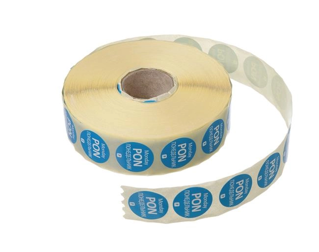 Etykiety Food Safety – jednorazowe, Poniedziałek, 2000 szt., ⌀85x45000mm | HENDI, 850008
