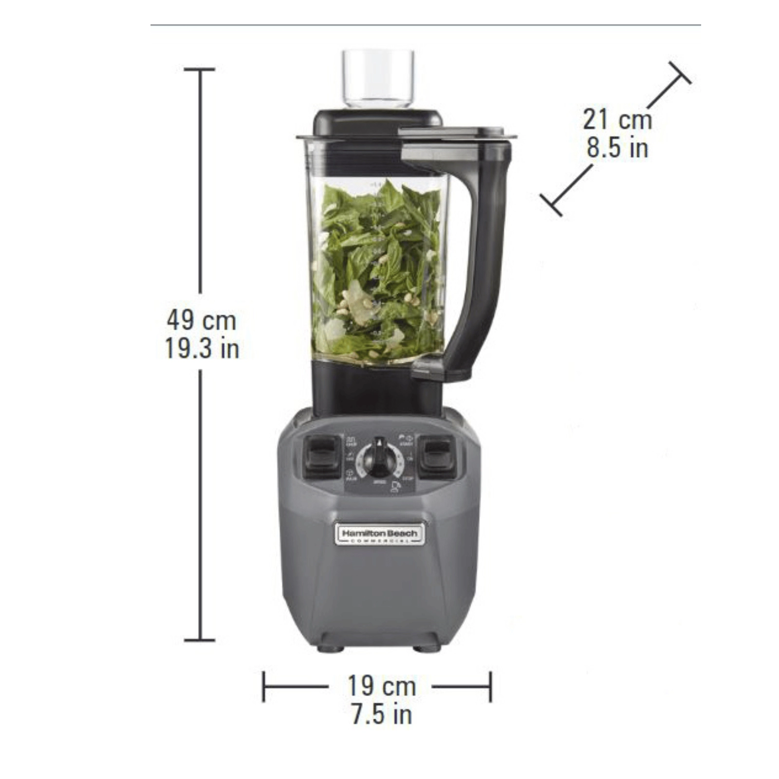 Blender kuchenny, 1,4 l, 190x210x490 mm, 1,79 kW | HAMILTON BEACH COMMERCIAL, Expeditor™