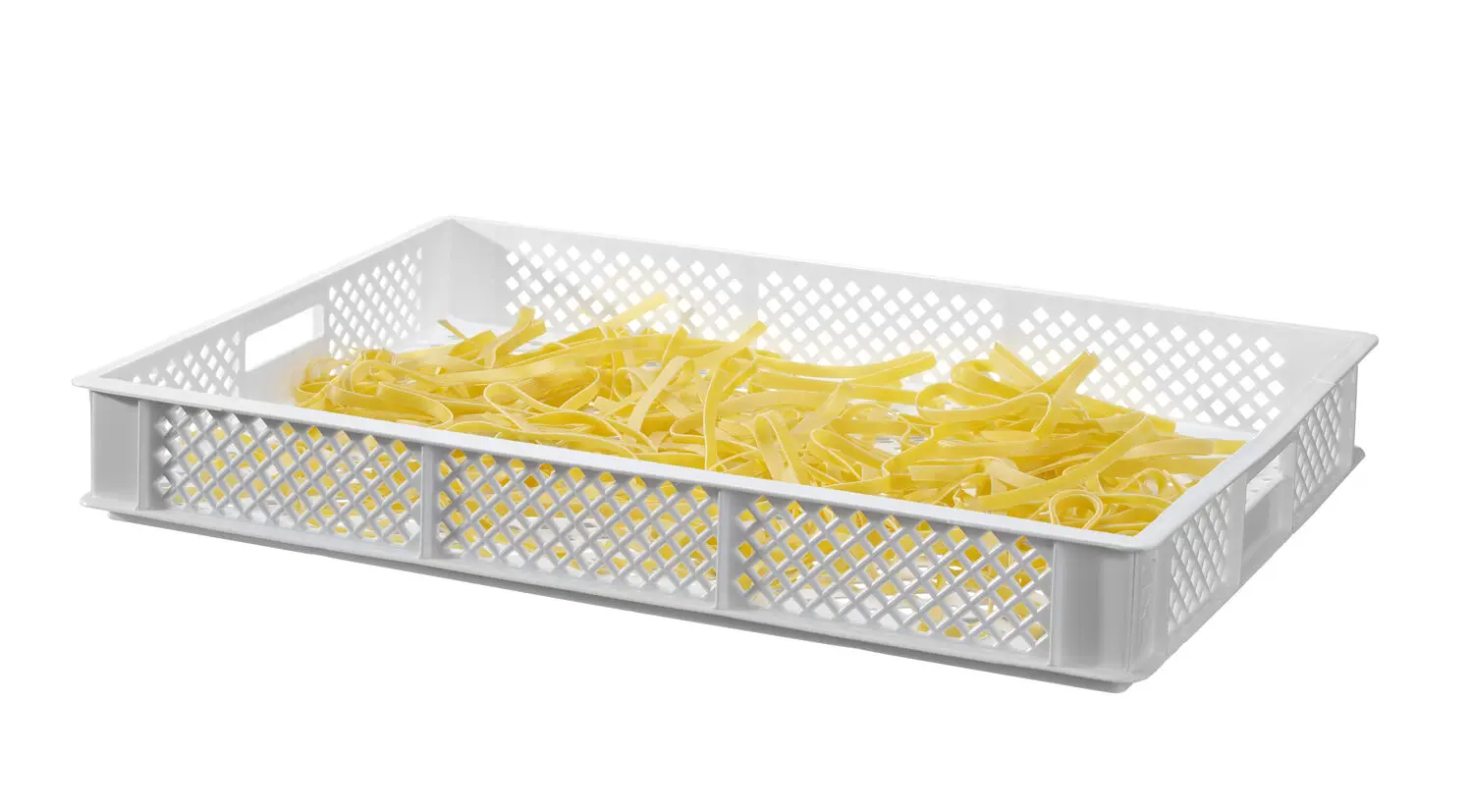 Pojemnik do suszenia świeżego makaronu, 600x400x70 mm, biały | HENDI, 880999
