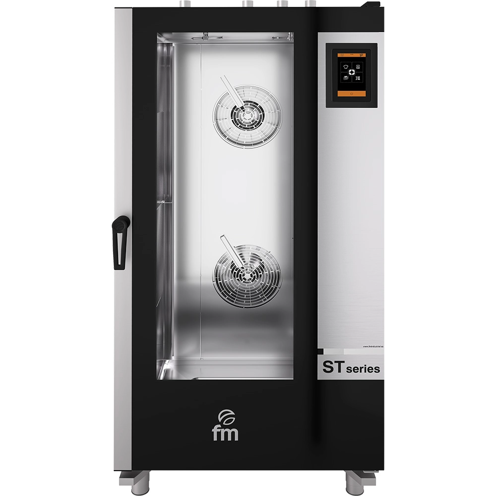 Piec konwekcyjno-parowy 20xGN 1/1, dotykowy, gazowy, 38 kW, 880x1100x1900 mm | FM INDUSTRIAL, Gastro-Big