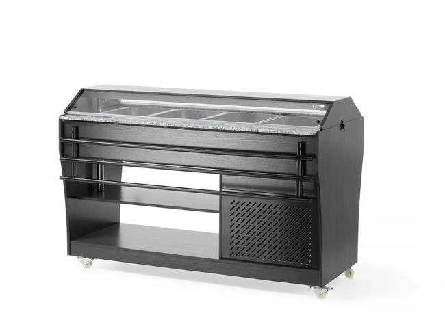 Bufet sałatkowy, GN 1/1, 220-240 V, 0,17 kW, 1490x765x1370 mm | ARKTIC, 274057