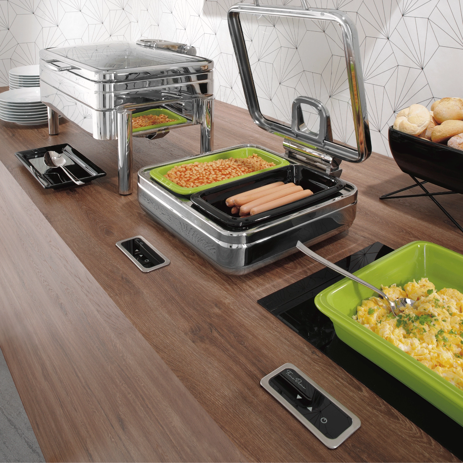 Kuchenka indukcyjna do wbudowania, 1 kW | FINE DINE, 239551