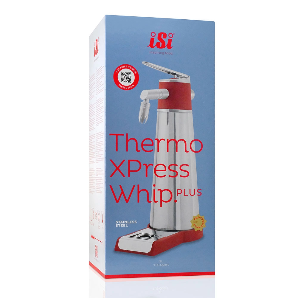 Syfon do bitej śmietany, automatyczny 1 l | ISI, Thermo XPress Whip PLUS