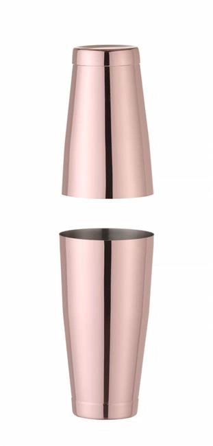 Shaker bostoński Tin-on-Tin, miedziany, 0,8 l, ⌀90 mm | BARUP, 593318