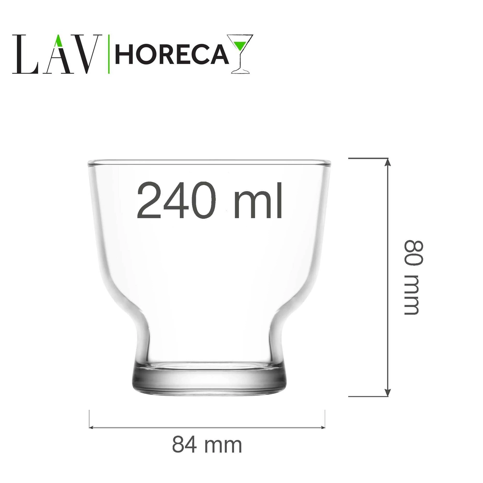Pucharek deserowy, 240 ml | LAV, Palermo