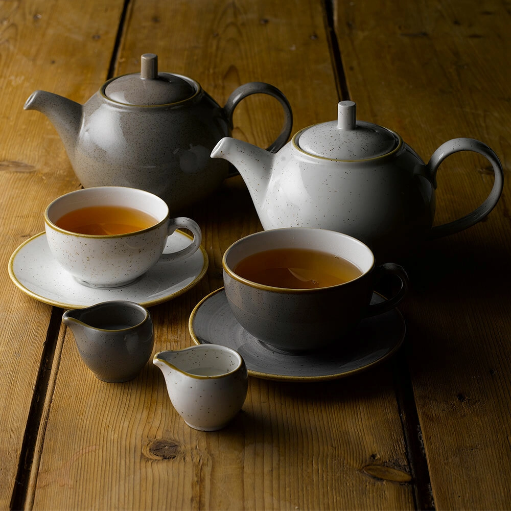 Filiżanka cappuccino, 340 ml | CHURCHILL, Stonecast Peppercorn Grey