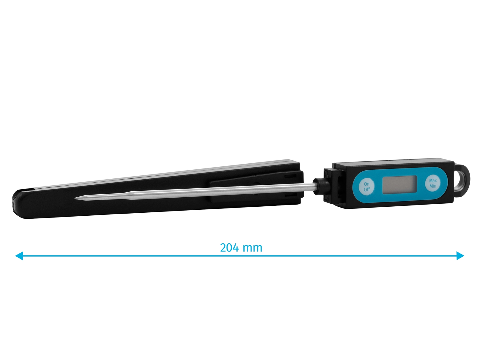 Termometr cyfrowy od -50 do 200°C | TECHNICA, Silver Line