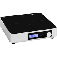 Kuchenka indukcyjna, 3.5 kW, 230 V, 395x395x95 mm | STALGAST, 770356