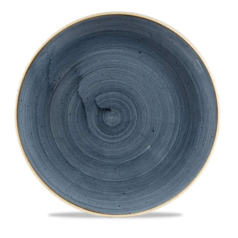 Talerz płytki, Ø288 mm | CHURCHILL, Stonecast Blueberry