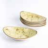 Miska łódka, 250x160 mm, zielona | FINE DINE, Olive