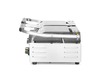 Grill kontaktowy podwójny, 1/2 gładki, 1/2 ryflowany, 3,6 kW, 230 V, 575×430×510 mm | HENDI, 263907