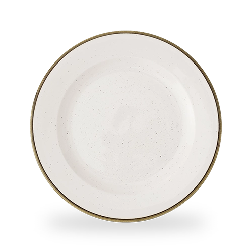 Talerz klasyczny, Ø310 mm | CHURCHILL, Stonecast Barley White