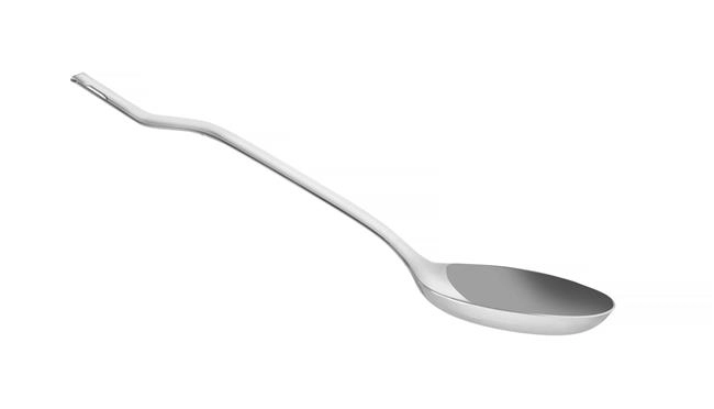 Łyżka do sosu do pizzy, 0,05 l, 280×65 mm | HENDI, 855492