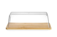 Taca bambusowa z pokrywką 320x160x110 mm | HENDI, 523841