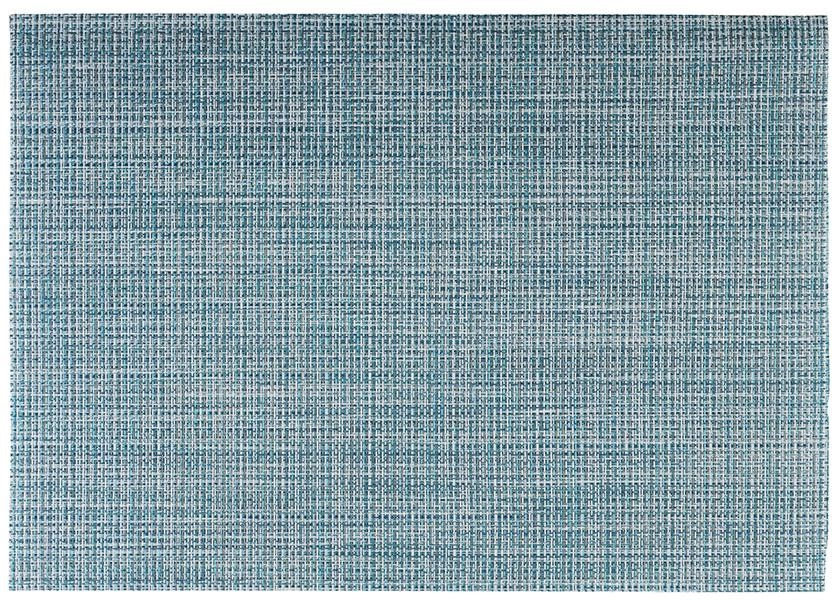 Podkładka na stół 450x330 mm, turkusowo-zielono-biała z tworzywa sztucznego | APS, 60042