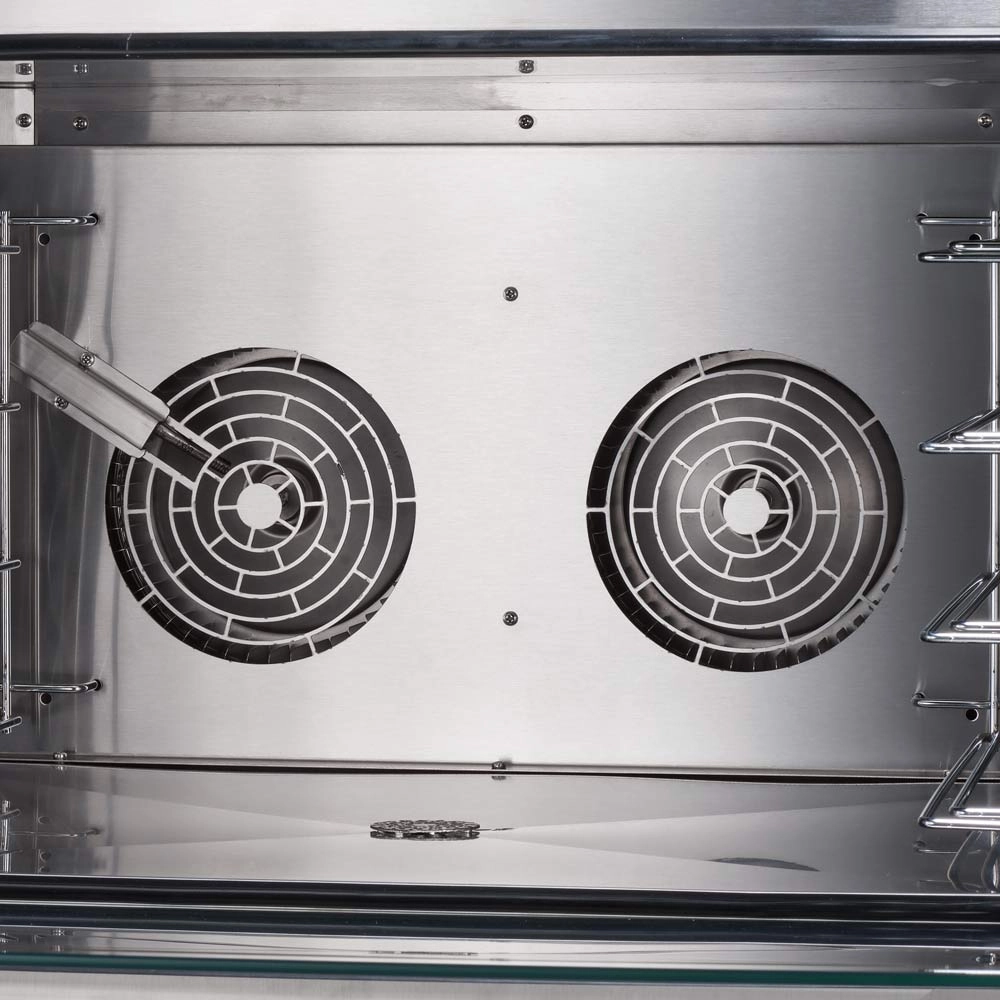 Piec konwekcyjny z nawilżaniem, elektryczny, 4x600x400 / 4xGN 1/1, 6.3 kW, 820x805x560 mm | FM INDUSTRIAL, ShopCook