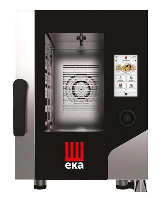 Piec konwekcyjno-parowy 6×GN 2/3, elektryczny 400V/5,2 kW, 500×750×700 mm | TECNOEKA, Millennial Touch Screen