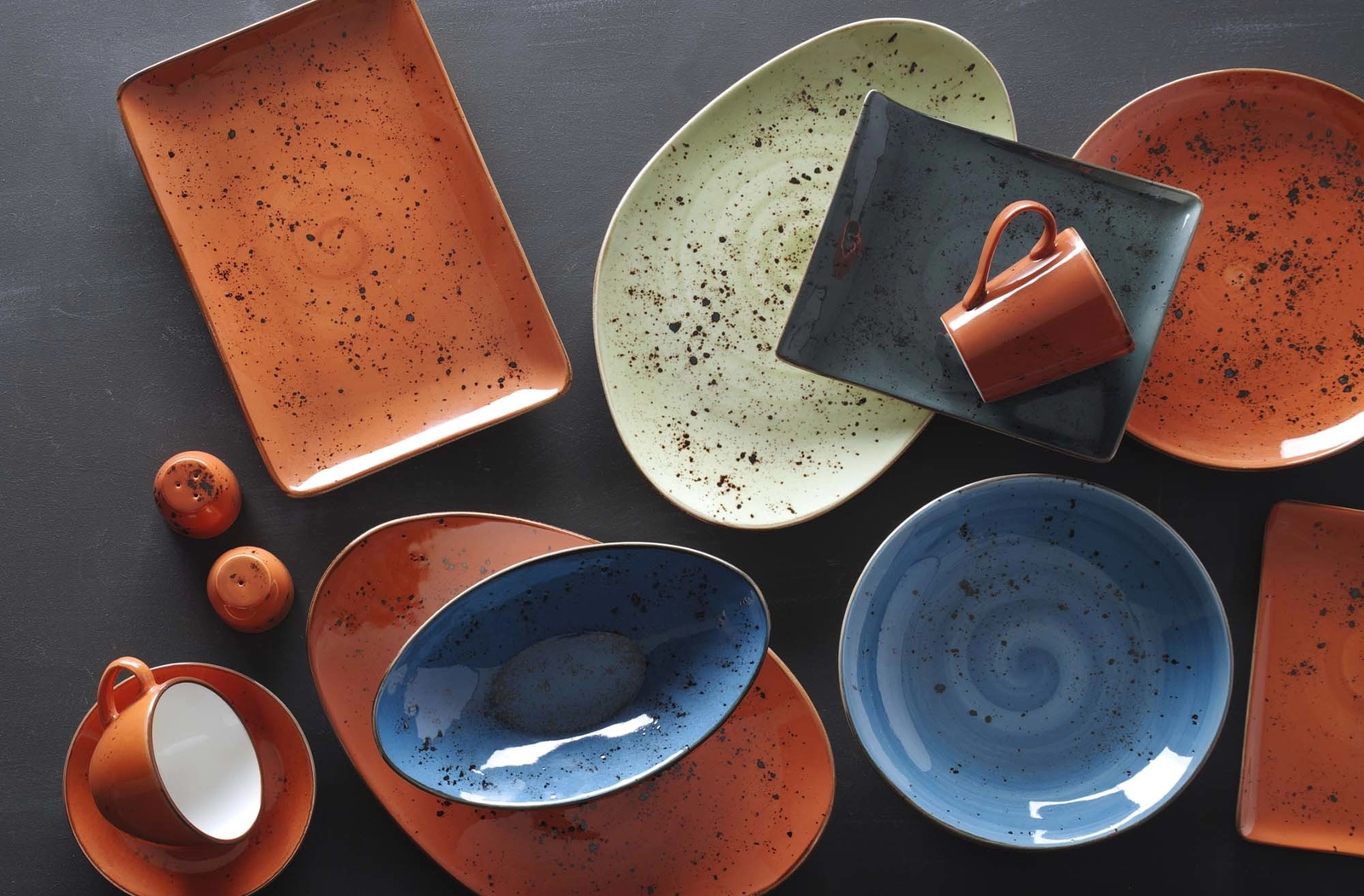 Spodek, Ø140 mm, szary | FINE DINE, Arando