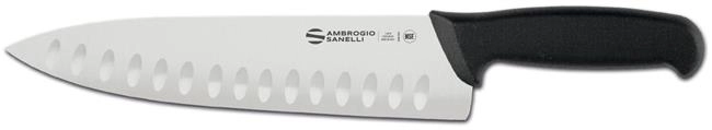 Nóż szefa kuchni 390 mm, ostrze ze żłobieniami | AMBROGIO SANELLI, Supra