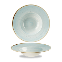 Talerz głęboki, Ø240 mm | CHURCHILL, Stonecast Duck Egg Blue