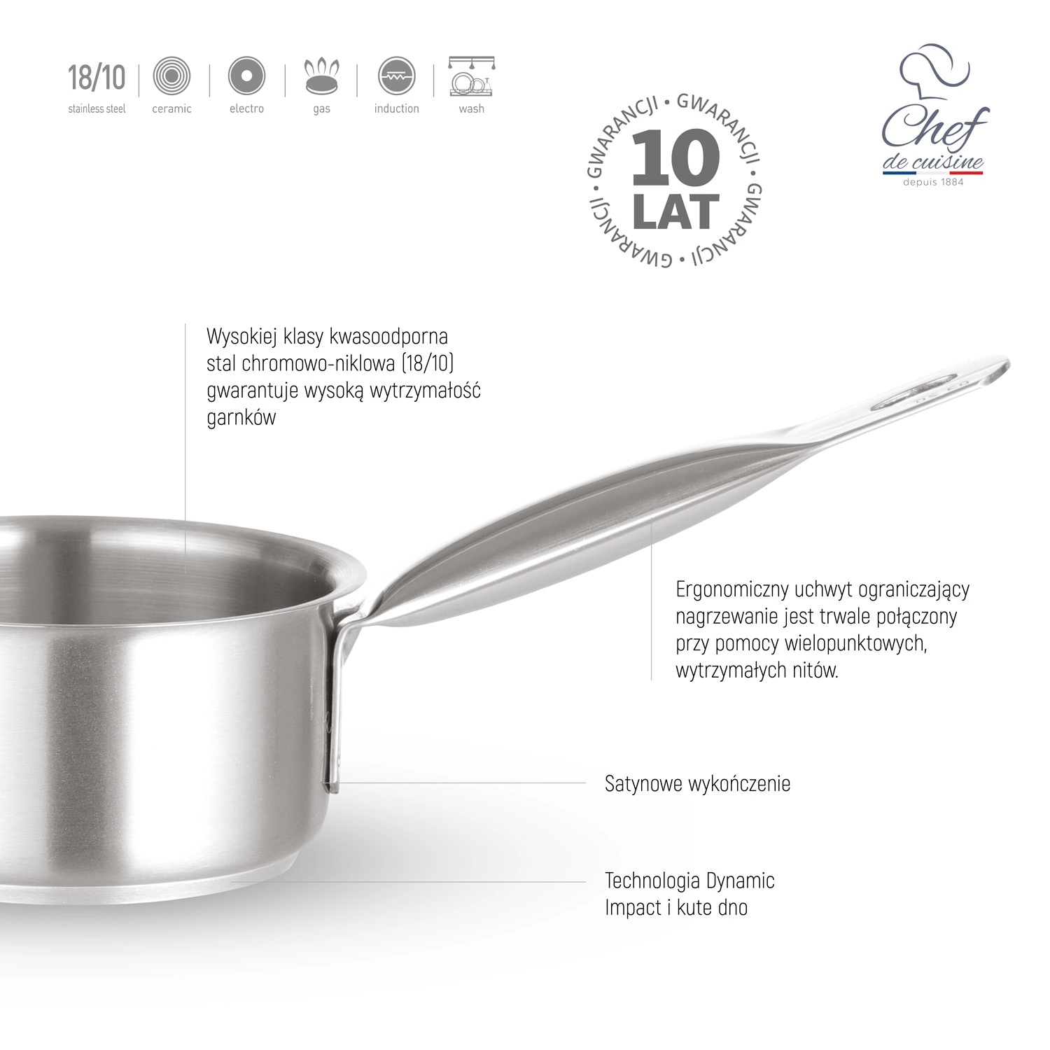 Rondel 1,4 l, Ø160 mm | CHEF DE CUISINE, 831670