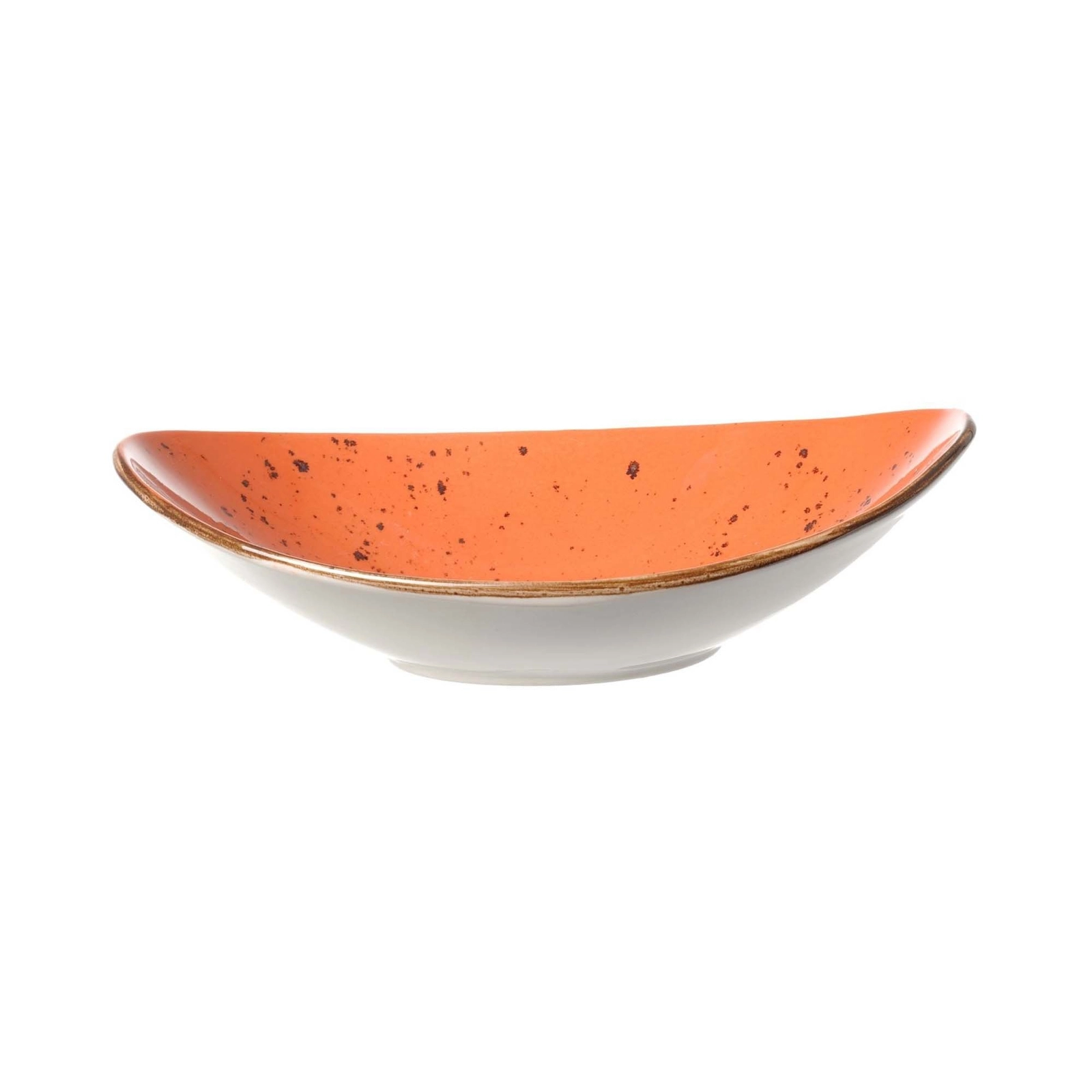 Miska łódka, 250x160 mm, pomarańczowa | FINE DINE, Dahlia