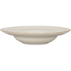 Talerz głęboki do pasty Kaszub z porcelany Ø240 mm, kremowy | LUBIANA, Art