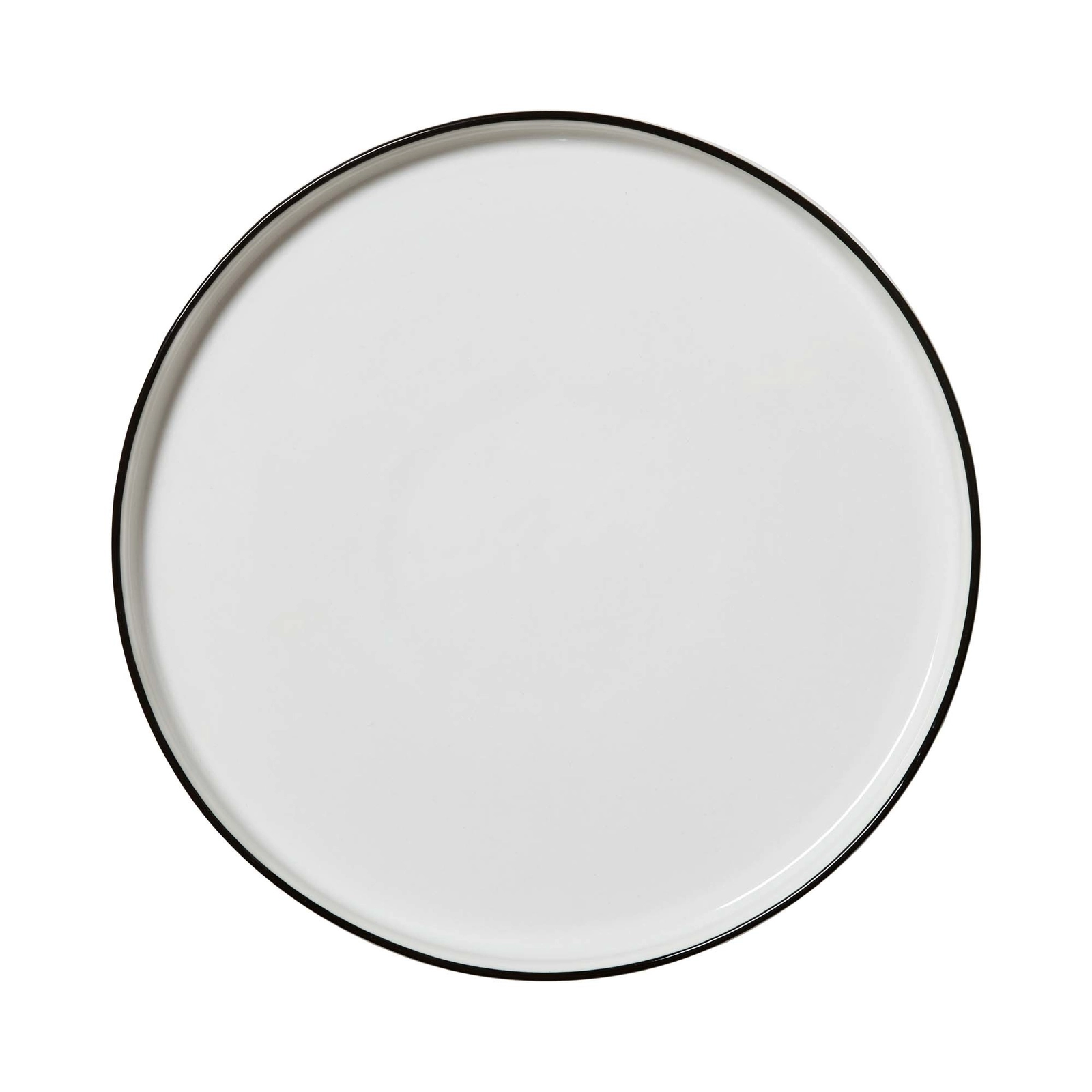 Talerz z wysokim rantem, ⌀255 mm, kremowy | STEELITE, Asteria