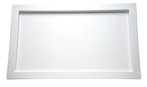 Taca GN 1/3 z melaminy 325x176 mm, biała | APS, Frames