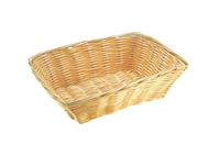 Koszyk prostokątny z polipropylenu 300x220x70 mm, beżowy | APS, Basic