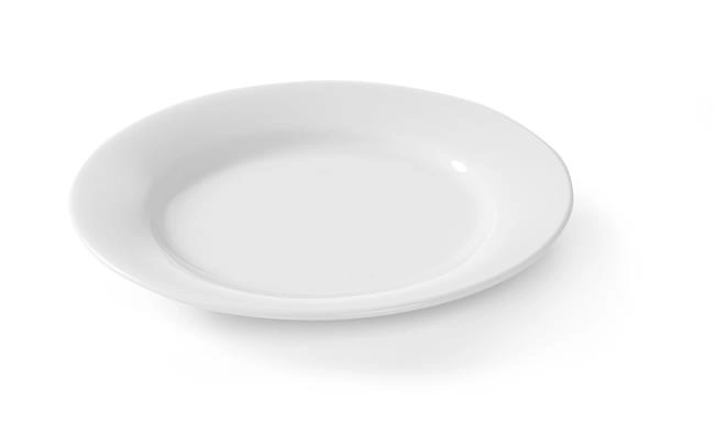 Talerz płytki z porcelany, ø270 mm | HENDI, Optima