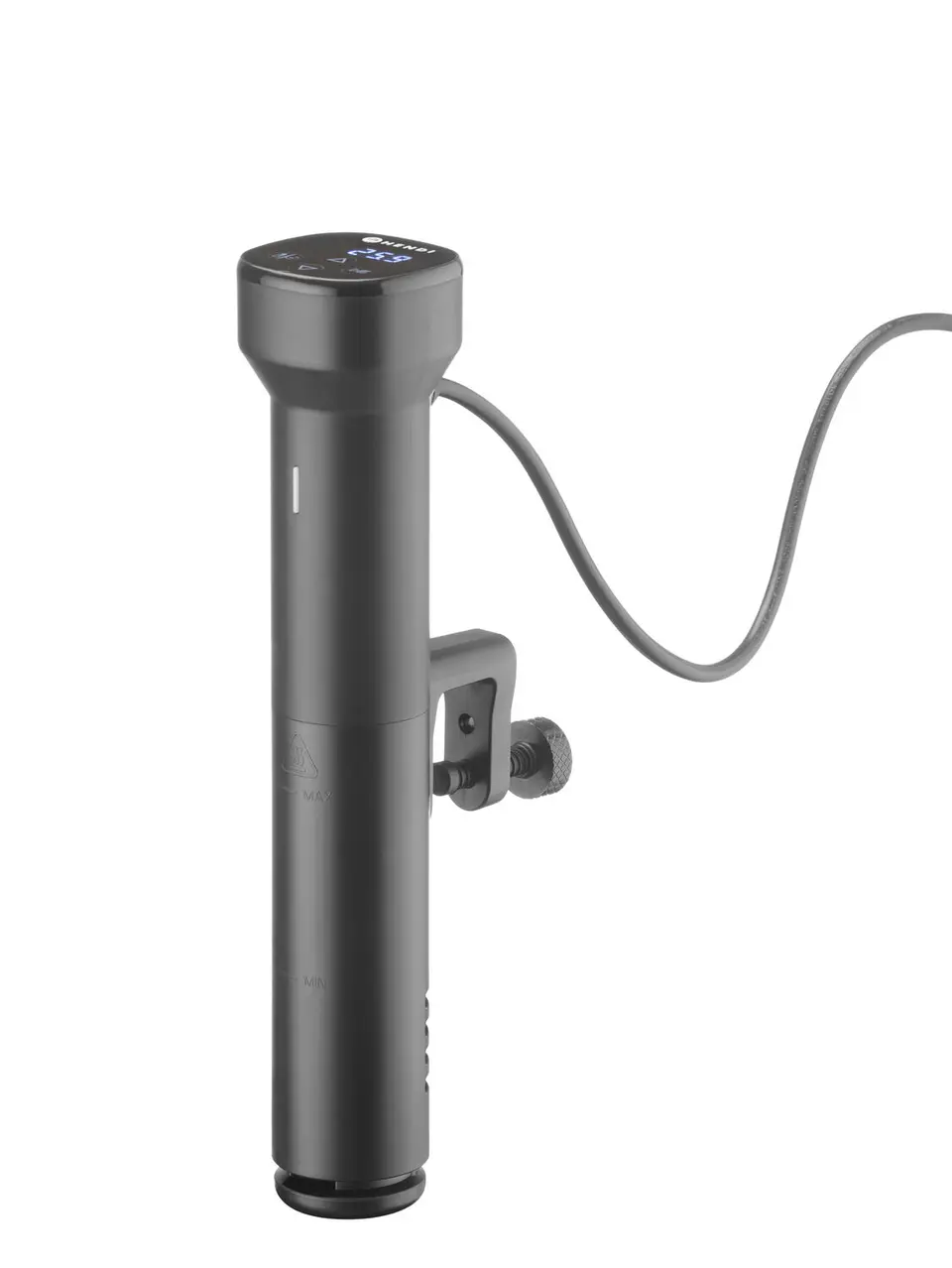 Cyrkulator zanurzeniowy do sous vide 30, czarny, 220-240 V, 30 l, 1,2 kW, 70x120x330 mm | HENDI, 221129