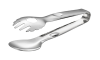 Szczypce do sałatek 220 mm ze stali nierdzewnej | APS, 75842