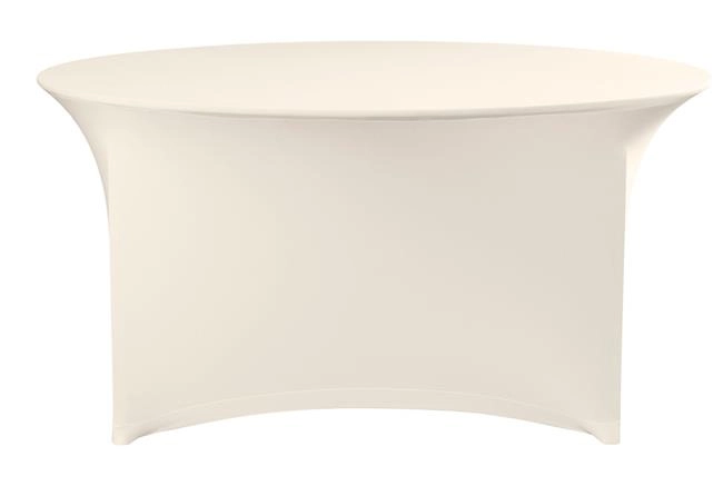Obrus okrągły, kremowy, ø1800x760 mm | HENDI, Symposium