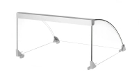 Pokrywa szklana do podgrzewacza rolkowego do parówek 268605, 470x401x250 mm | HENDI, 268612