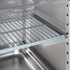 Szafa mroźnicza 2-drzwiowa ze stali nierdzewnej, GN 2/1, 1300 l, 1340×680×1400 mm | STALGAST, 830145