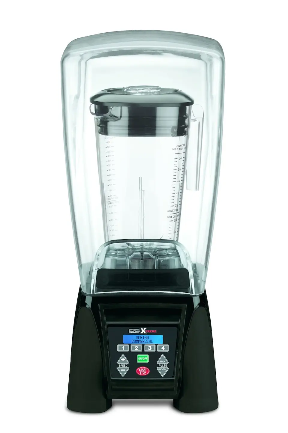 Blender barmański z obudową wyciszającą, czarny, 1,9 l, 230V, 1,5 kW, 223x241x540 mm | WARING, XTREME