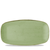 Talerz podłużny szefa kuchni, 300×150 mm | CHURCHILL, Stonecast Sage Green