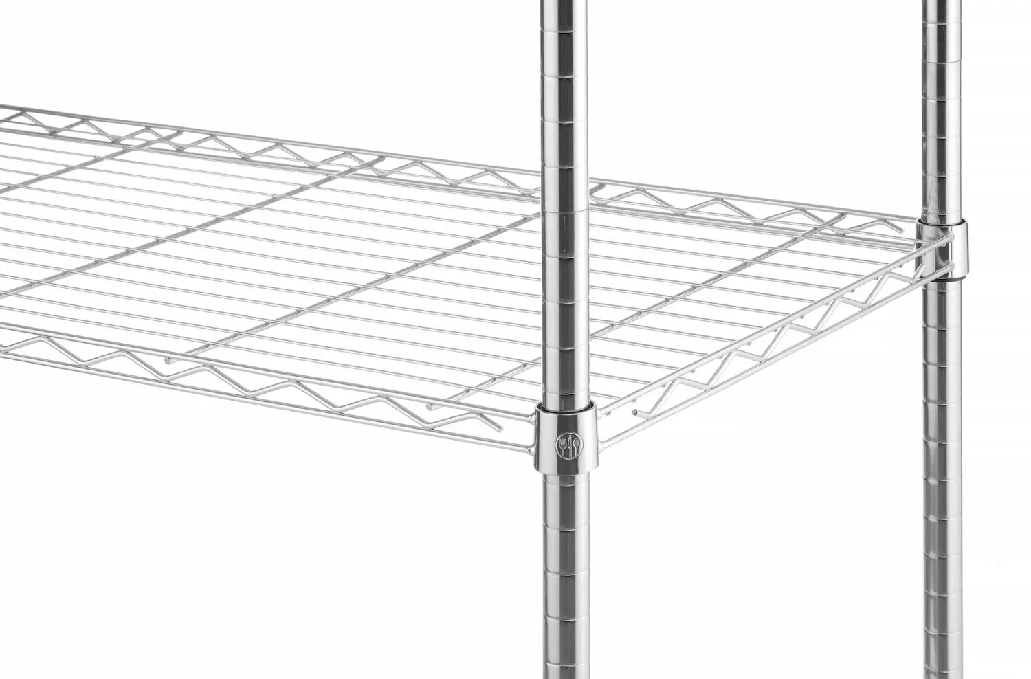 Regał z 5 półkami, ze stali chromowanej, 910x455x1830 mm | HENDI, 812204