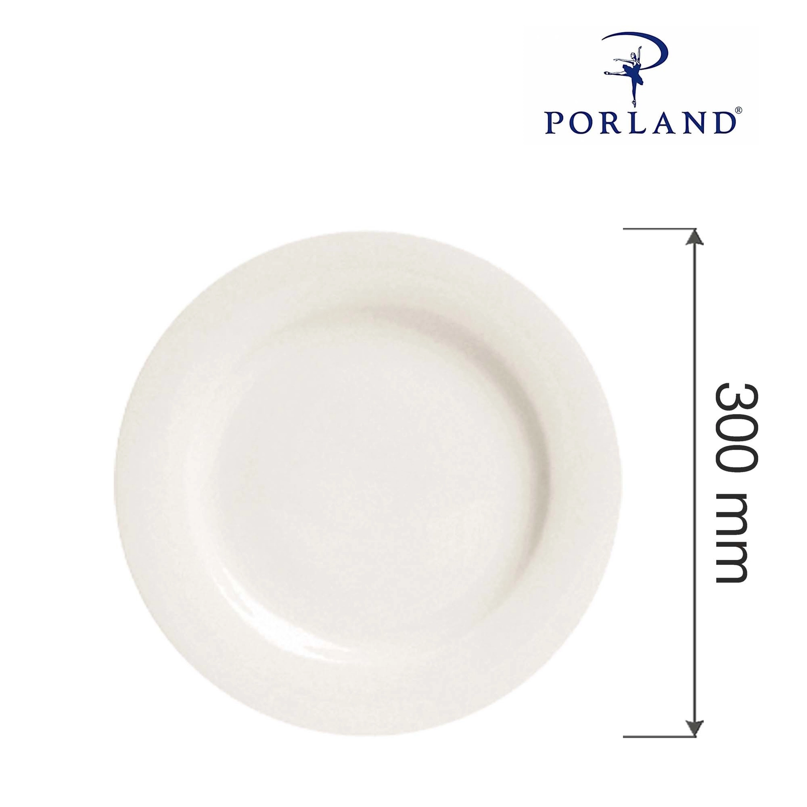 Talerz, Ø300 mm | PORLAND, Dove