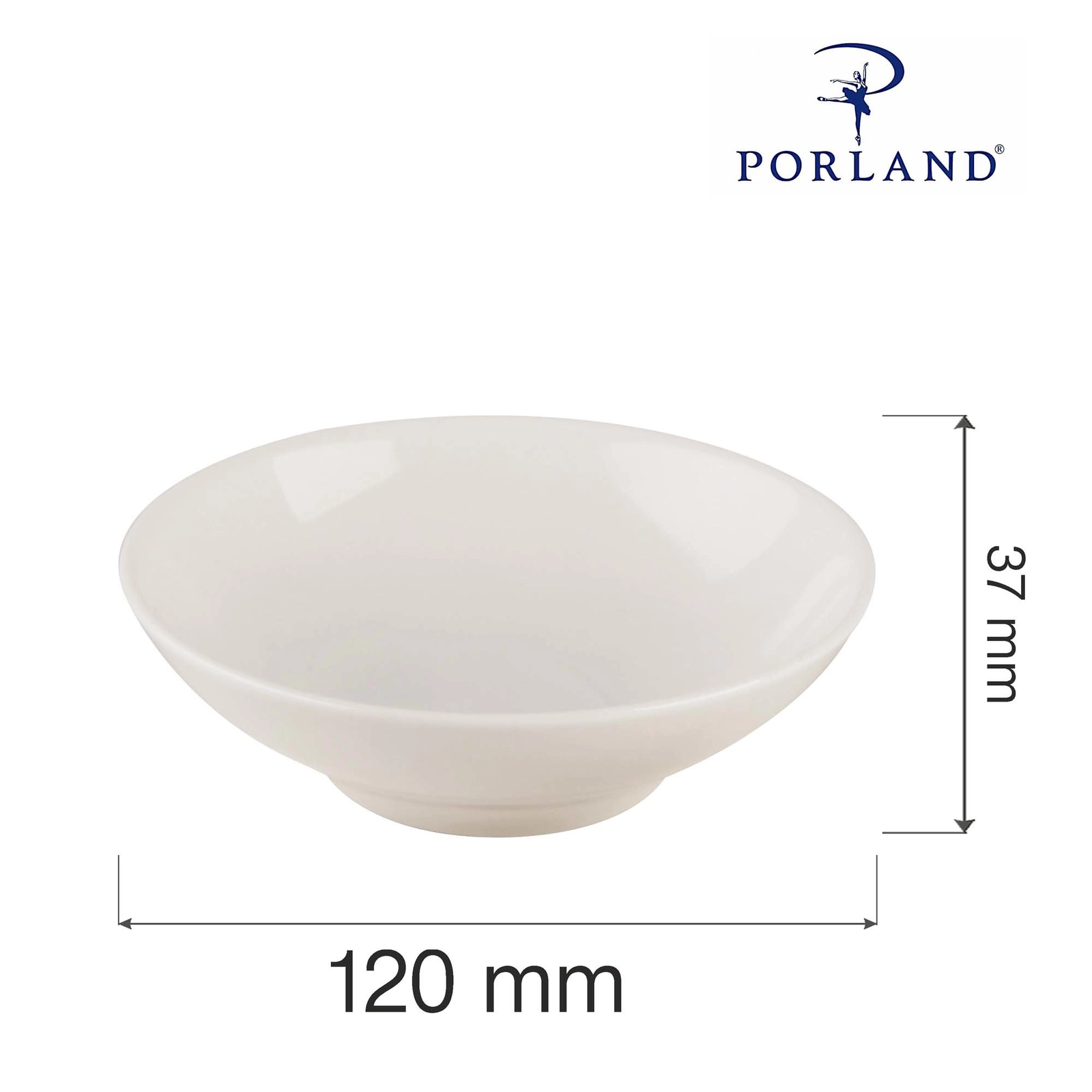 Miska, Ø120 mm | PORLAND, Dove