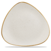 Talerz trójkątny, Ø311 mm | CHURCHILL, Stonecast Barley White