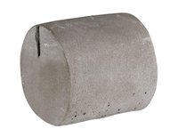 Zestaw 4 szt. stojaków na karty z betonu 30x30x30 mm, szary | APS, 71492