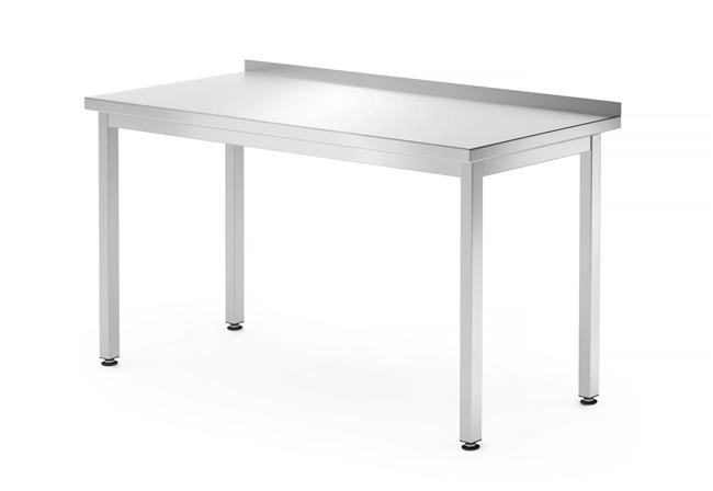 Stół przyścienny – skręcany, 1400x600x850 mm | HENDI, Kitchen Line